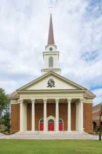 Exterior of chapel