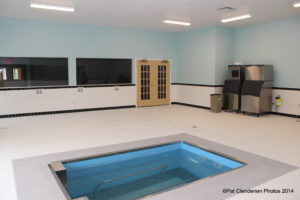 pool in the sports performance center