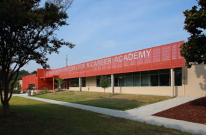 school entrance