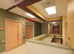 WakeBrook hallway