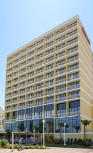 Sheraton Oceanfront Hotel tower