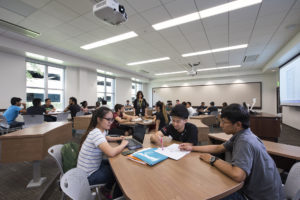 Collaborative classroom at Global UCF