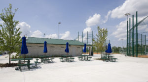Braddock Park Athletic Complex picnic tables
