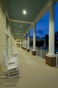 Front porch of Lake Mary Community Center
