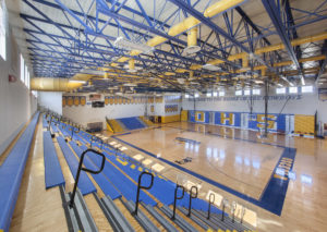 New gymnasium of the Osceola High School