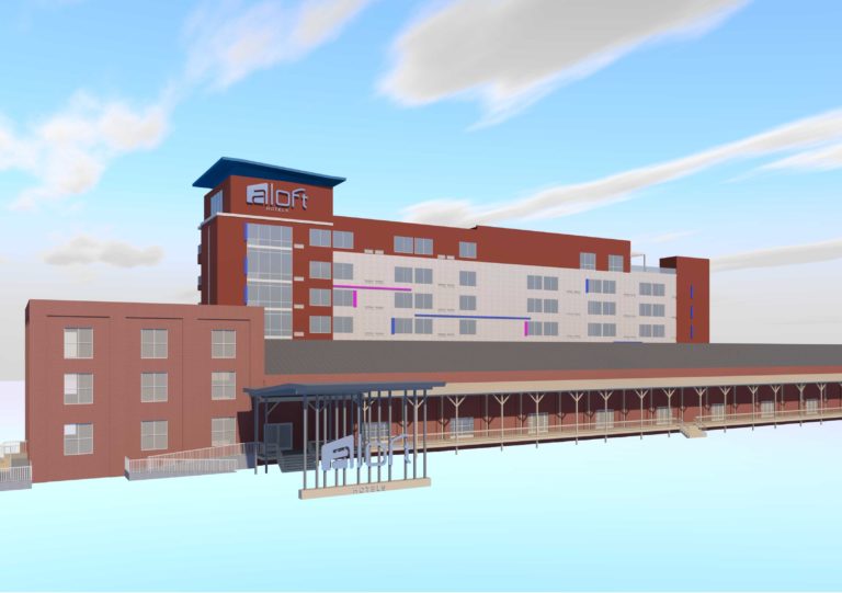 Rendering of Aloft hotel