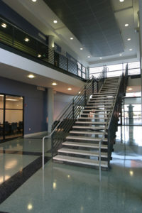 VCC CJI stairs and lobby