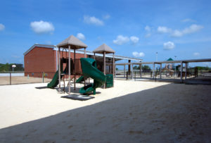 Playground area of elementary school