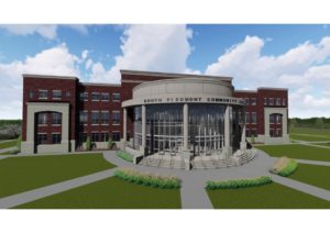 South Piedmont Community College Rendering Construction 