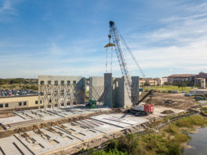 Construction of the CIT building on the Osceola campus on January 8, 2019 in Kissimmee, Fla
