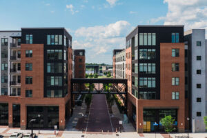 Riverfront Park Building Bridge