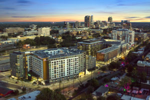 Raleigh skyline