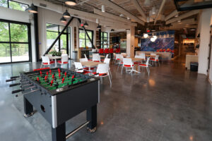 Clancy & Theys Charlotte Office Upfit Game Room